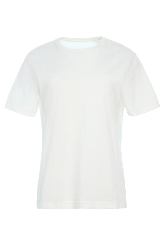 Bandeira T-Shirt in White Fine Cotton Jersey